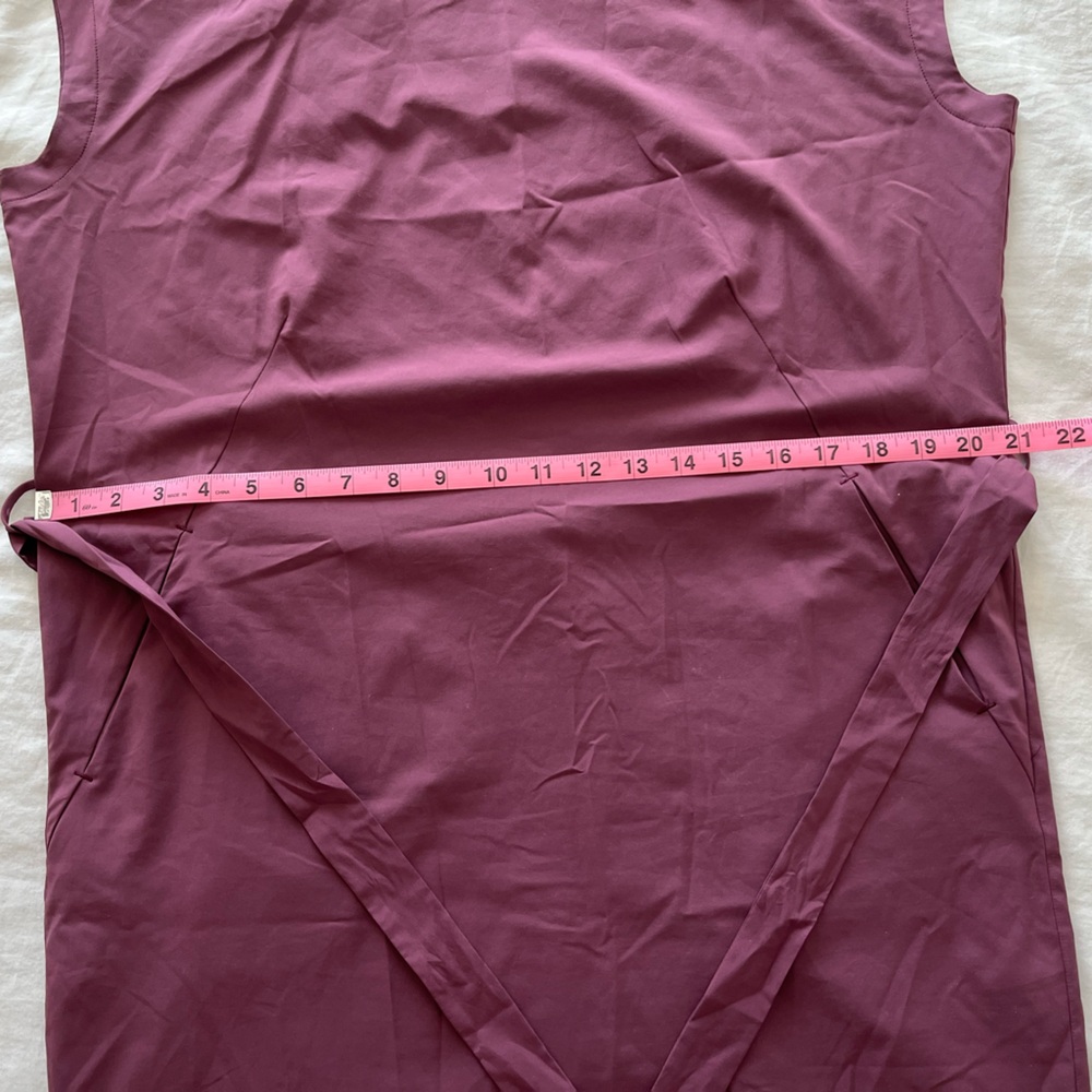 Arcteryx Contenta Belted dress Small Mauve - Picture 6 of 8
